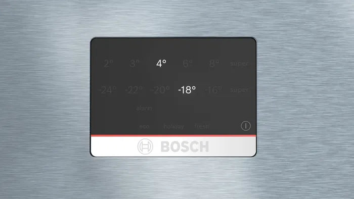 Bosch Freestanding No Frost Refrigerator with Bottom freezer, 631 Liters, Silver - KGN86CI3E8 Bosch Freestanding No Frost Refrigerator with Bottom freezer, 631 Liters, Silver - KGN86CI3E8